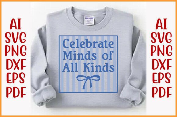 Autism Awareness and Mom PNG for Embroidery
