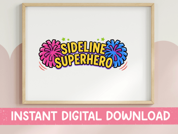 Cheer On with Sideline Superhero Design