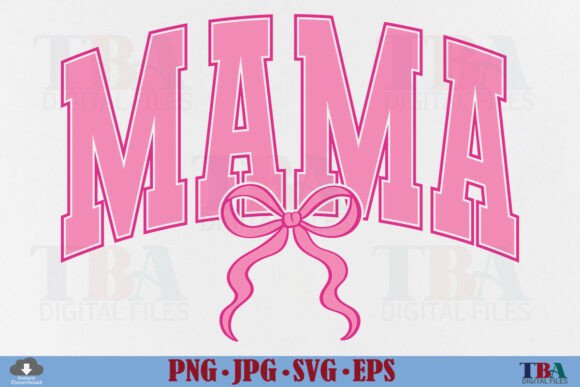 Coquette Mama Pink Bow: A Versatile Embroidery Design