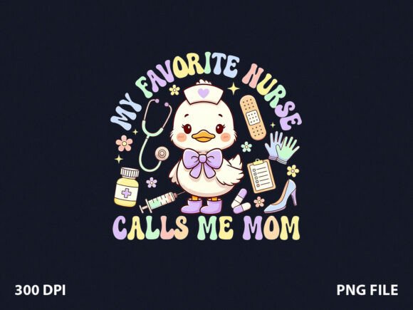 Favorite Nurse Call Me Nurse Mom Design Review