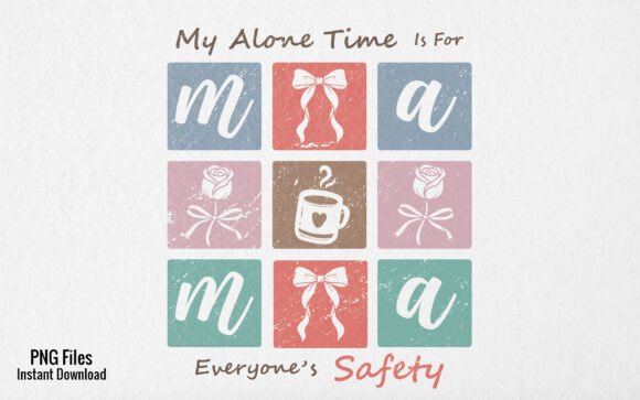 Floral Mama Coquette Mom T-shirt PNG