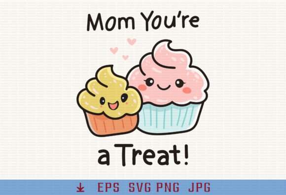 Funny Mom Cupcake Treat: Embroidery Design Review