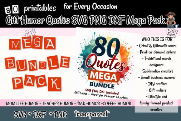 Gift Humor Quotes Mega Pack: A Designer's Review