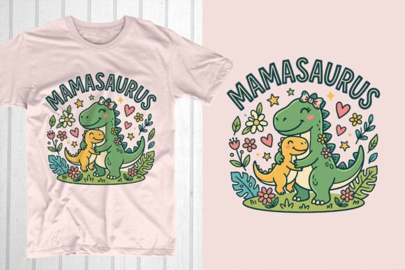 Mamasaurus Mom T-Shirt Design: An Embroidery Review