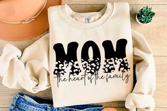 Mom the Heart of the Family: A Versatile Embroidery Design