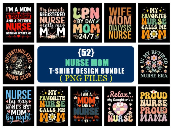Nurse Mom T-Shirt Design Bundle Review